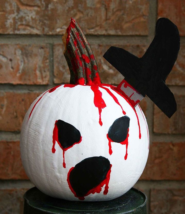 7 wicked pumpkin carving alternatives for halloween, crafts, halloween decorations, seasonal holiday decor