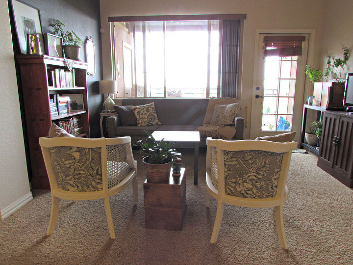 upcycle upholstery chairs craigslist transformation, diy, home decor, painted furniture, reupholster