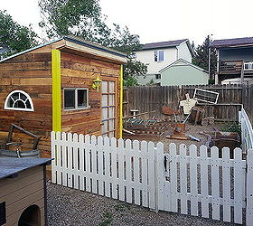 pallets garden shed space, fences, gardening, outdoor living, pallet, repurposing upcycling, storage ideas