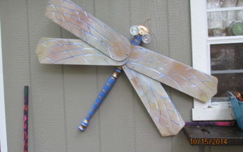 Making an Upcycle Dragon Fly Leads to Another Project Using Leftovers!