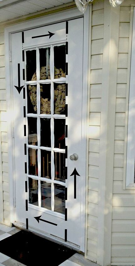 how to paint a french door, doors, how to, painting