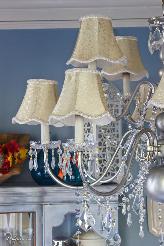 Transforming Brass Chandelier To French Crystal Hometalk Upcyling Chandelier French Crystal Home Decor Lighting Painting Repurposing Upcycling