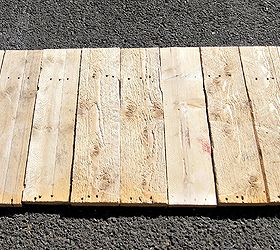 pallets wall decor mirror whitewashed, diy, home decor, pallet, repurposing upcycling, wall decor