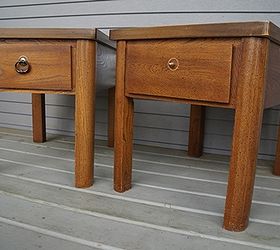 my first commissioned nightstands, painted furniture