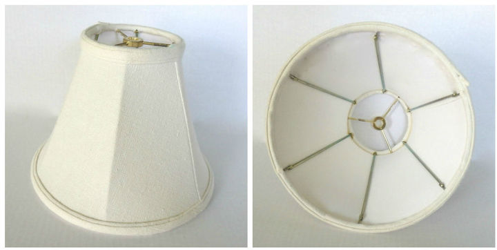 q button lampshade to line or not to line, crafts, lighting, repurposing upcycling