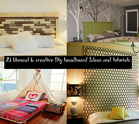 diy headboard ideas tutorials, bedroom ideas, diy, home decor, repurposing upcycling