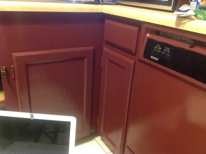 o cho da minha cozinha branco de que cor devo pintar os meus armrios, nova cor marrom com revestimento de poliuretano