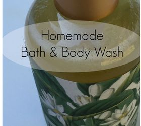make your own bath body wash, crafts