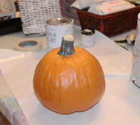 crafts sparkle pumpkin tutorial fall, crafts, seasonal holiday decor