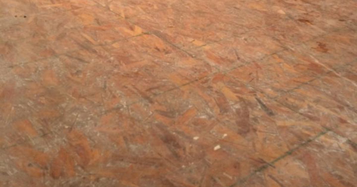 Plywood Floor Stenciled With Chalk Paint Hometalk