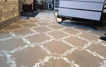 Ugly Plywood Floor Transformed Into Beauty