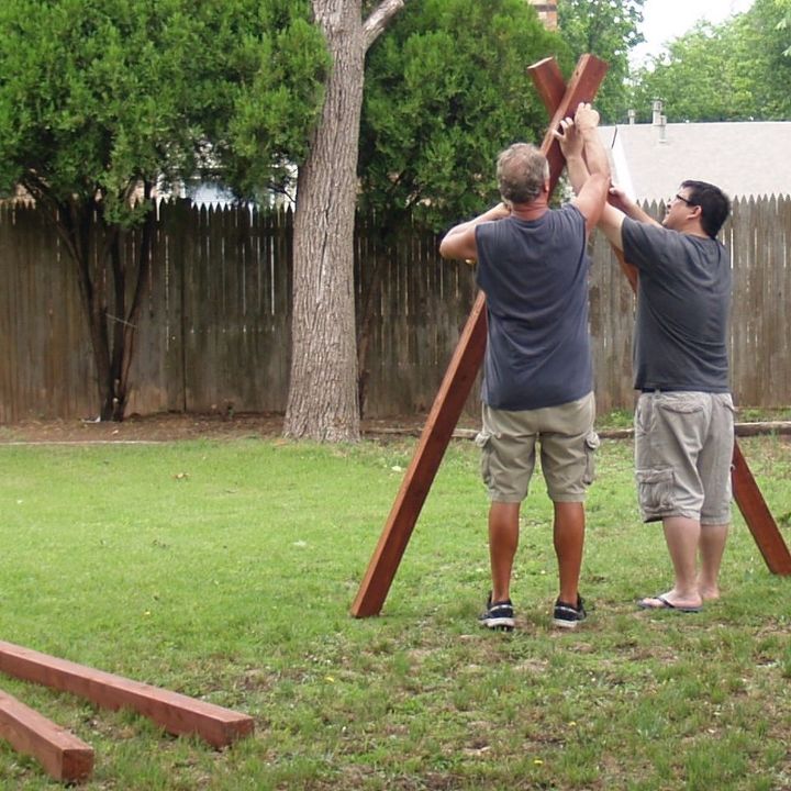 exactly how to build a swing in about an hour