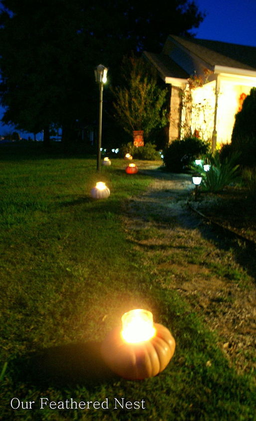 candlelight pathway tutorial, outdoor living, seasonal holiday decor