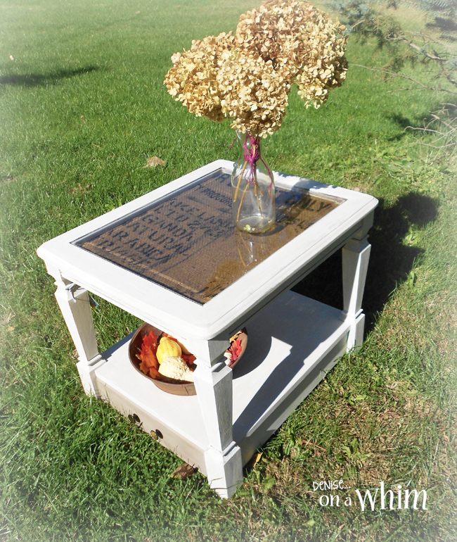 Unique Glass Coffee Table Makeover Db76 Roccommunity Super Burlap Table Makeover Hometalk Lw43