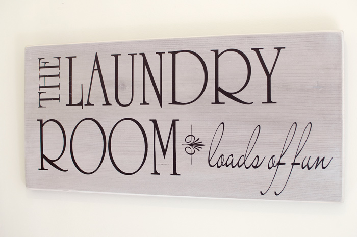 diy laundry room sign, crafts, diy, home decor, laundry rooms, wall decor