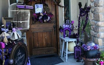 Witching Hour Porch for Halloween