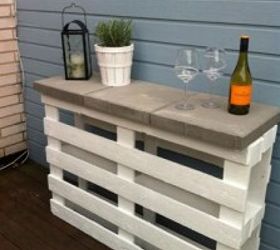 diy pallet patio table build, diy, how to, painted furniture, pallet, repurposing upcycling