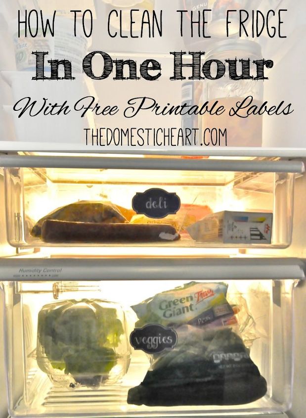 uma geladeira limpa e organizada em uma hora etiquetas imprimveis gratuitas