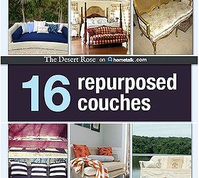 16 amazing repurposed couches, painted furniture