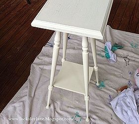 how to gold leafing, how to, painted furniture