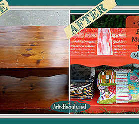 painted furniture bench mudroom makeover french, chalk paint, painted furniture, repurposing upcycling