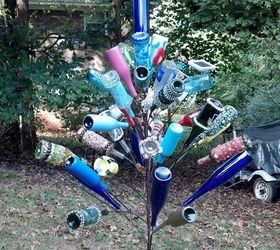 My Bottle Tree Completed