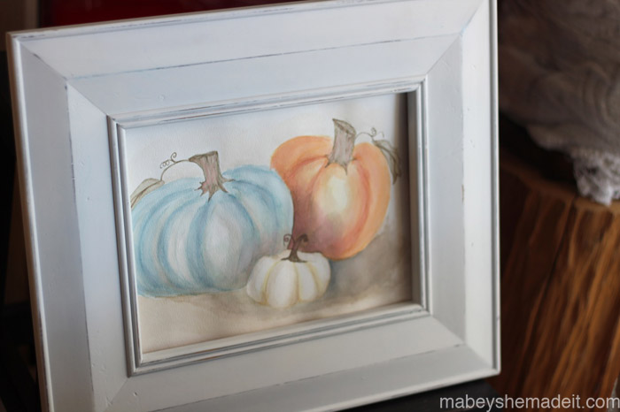fall decor pumpkin watercolor printable, halloween decorations, seasonal holiday decor