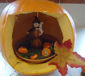 halloween decorations pumpkin house, halloween decorations, seasonal holiday decor