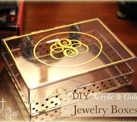 diy jewelry boxes, crafts, home decor, how to, organizing, repurposing upcycling