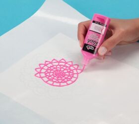 crafts dimensional doily tutorial, crafts, home decor, how to