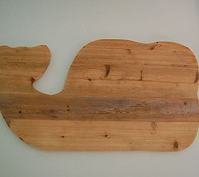 wall decor whale scrap wood, home decor, repurposing upcycling, wall decor, woodworking projects