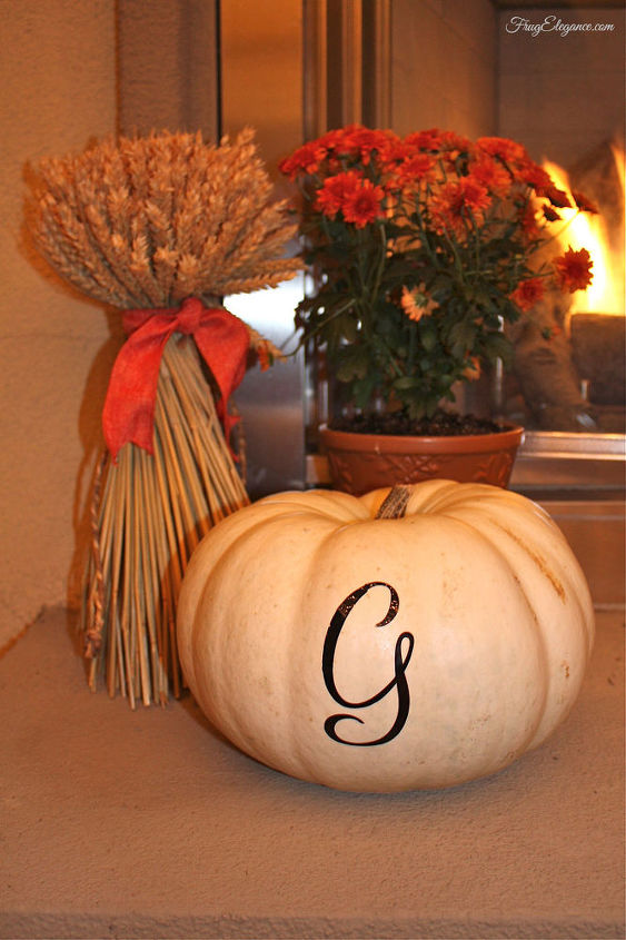 mongogram pumpkins peel stick, halloween decorations, seasonal holiday decor