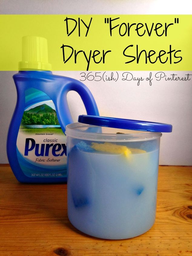 DIY "Forever" Dryer Sheets | Hometalk