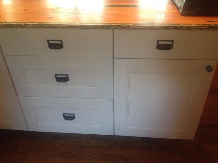 kitchen renovation ikea cabinets countertops wood, home improvement, kitchen design