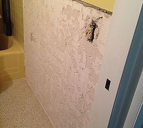 what to do after removing tile and finding cement