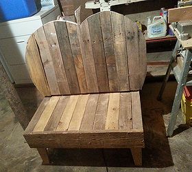 pallet halloween pumpkin bench upcycle, diy, halloween decorations, outdoor furniture, pallet, repurposing upcycling, seasonal holiday decor, woodworking projects, The shape