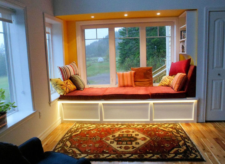 home improvement reading nook, home decor, living room ideas