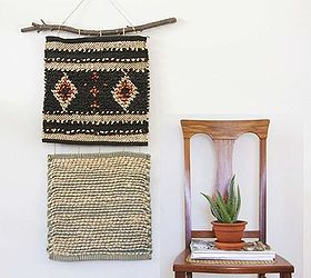 wall decor woven easy hanging, crafts, home decor, how to, wall decor