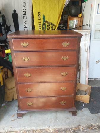 Dresser Makeover Metallic Silver Paint Textured Wallpaper