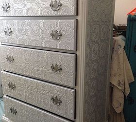 metallic dresser diy DIY Crushed Mirror Dresser Makeover: Step-by-Step Guide