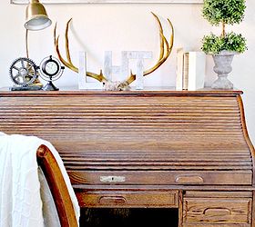 how to create a faux rust finish, home decor, home office, how to, painting, repurposing upcycling