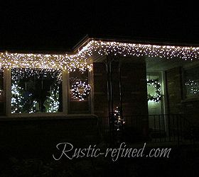 Hang Outdoor Holiday Lights Quickly Tutorial