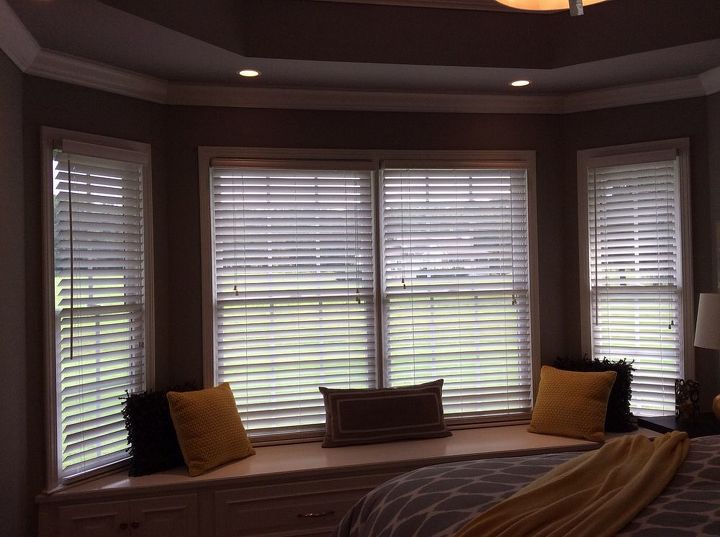 window treatments before and after, bedroom ideas, window treatments, windows, Bare windows