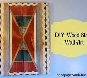 wood stain wall art hometalkeveryday, crafts, wall decor