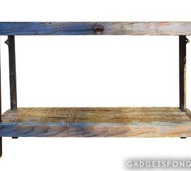 home decor coastal themed party table, painted furniture