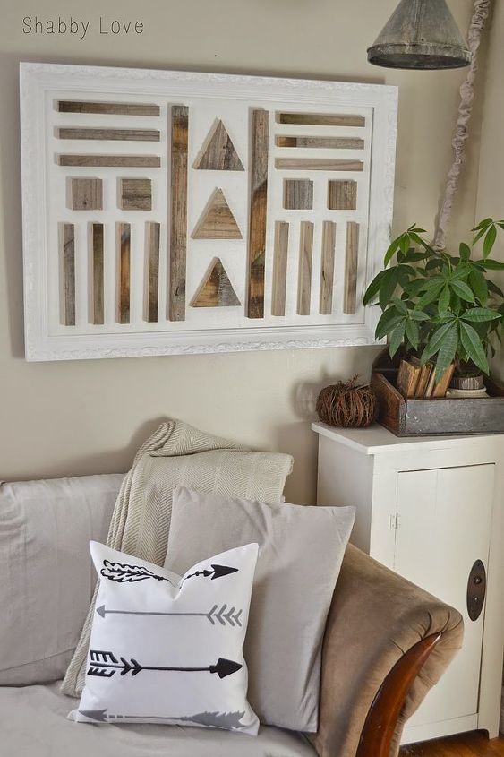 painting stencil arrow accent pillows, crafts, home decor, how to, painting