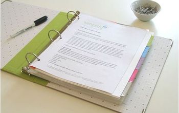 {DIY Organizing} Create a Household Reference Binder