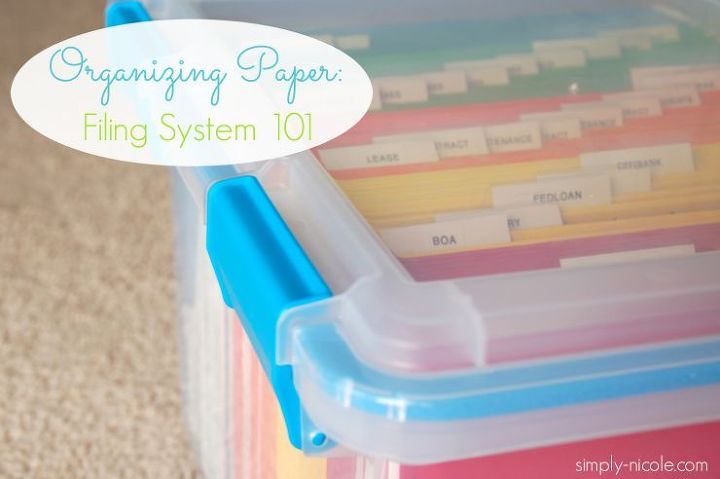 how to organize filing system, home office, organizing