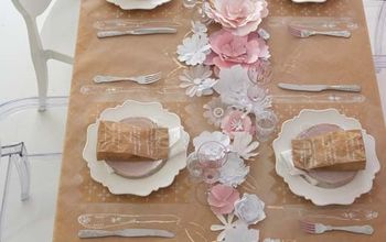 Create Your Own Paper Tablecloth