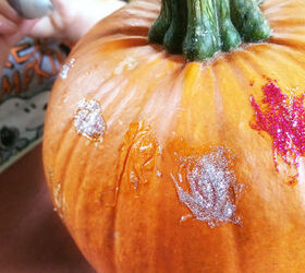 no carve pumpkin painting idea kids, crafts, halloween decorations, seasonal holiday decor